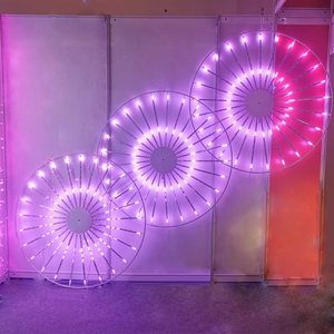 2D fuochi d'artificio digital light led della pioggia della meteora luce Fuochi D'artificio fuochi d'artificio ghirlanda di Natale del Led DMX Luce - Product Image 4