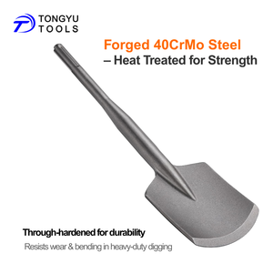 Sds Max đất sét Spade 4-1/2 "x 17" xẻng đục bit-ROTARY búa công cụ cho đào đất sét sỏi đất sa thạch & cảnh quan TE-C - Product Image 5