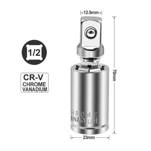 1/4&quot; 3/8&quot; 1/2&quot; Universal Joint Set 360&deg; Rotary Head Ratchet Angle Extension Bar <strong>Socket</strong> <strong>Adapter</strong> Bendable <strong>Adapter</strong> <strong>Socket</strong> Tools - Product Image 6