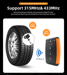 Strumento del dispositivo del sensore TPMS del programmatore diagnostico universale TPMS del Bluetooth - Product Image 3