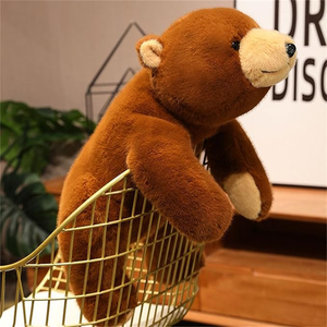 ยูนิเซ็กส์ของเล่นตุ๊กตาหมียัดนุ่นแบบถ่วงน้ำหนักออกแบบได้ตามที่ต้องการของเล่นรูปสัตว์ยัดนุ่นนุ่มพิเศษสำหรับบรรเทาความเครียด - Product Image 2