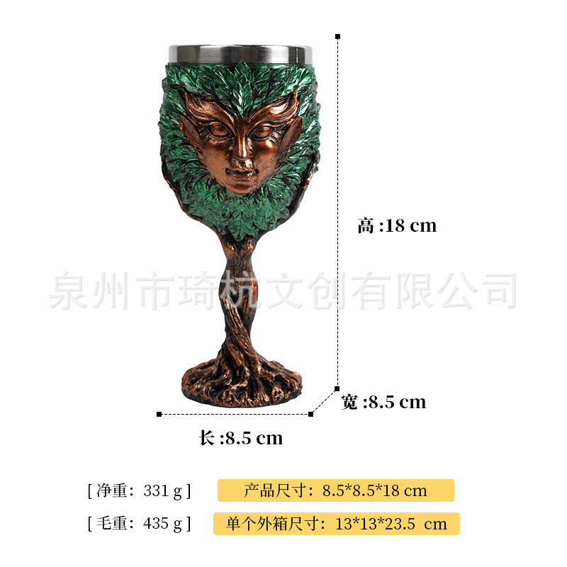 Treant of the Goblet - Dark Green