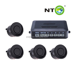 No Auto Parktronic发光二极管停车传感器汽车倒车辅助4传感器倒车停车监视器检测器系统 - Product Image 2