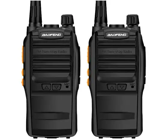 S88 baofeng handheld ptt microfone sem fio vhf rádio communition 20km handheld rádio em dois sentidos rádio transmissor sem fio
