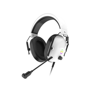 Kabel gebundenes Headset 5,3 MM Stereo-Lautsprecher Kabel gebundenes Gaming-Headset RGB Gamer USB 7.1 Kopfhörer Kunststoff OEM Günstige Kopfhörer Farbe Geschenk box