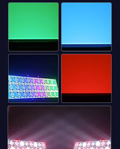 Stage Event Multiple Function 36 X3W and 648 Pcs RGB <strong>Led</strong> Strobe <strong>Thunder</strong> Curtain Matrix Lamp for Bar Party Disco - Product Image 5