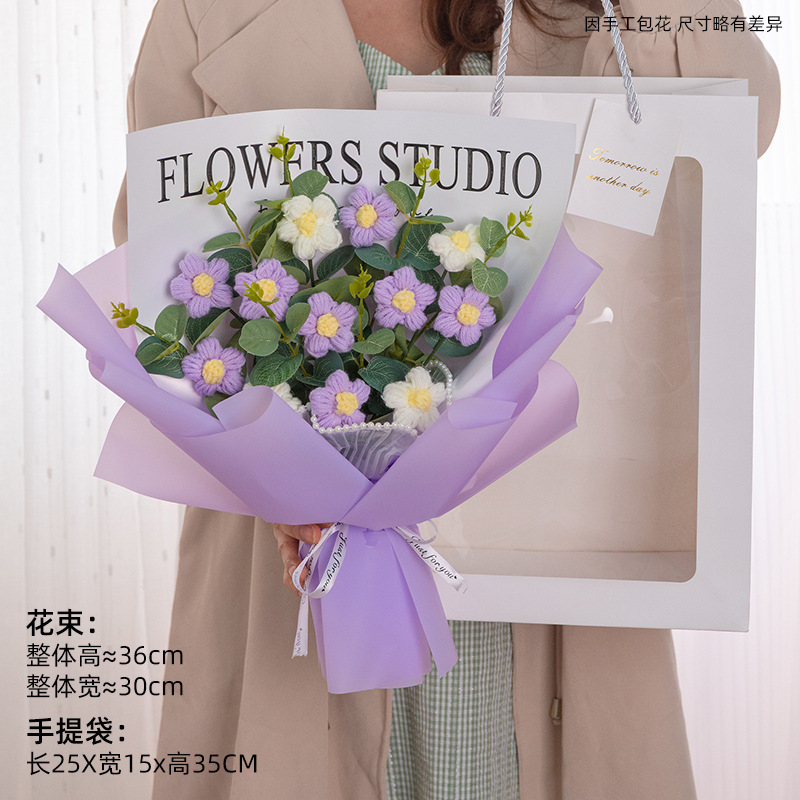 Produit fini marguerite violette