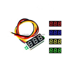 0.28 Inch <strong>2</strong>.5V-30V Mini Digital Voltmeter Voltage Tester Meter LED Screen Digital Voltmeter <strong>Red</strong> LED Display <strong>2</strong> Wires Hot Sale - Product Image 6