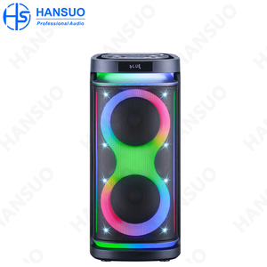 Atacado <span class=keywords><strong>Speaker</strong></span> <span class=keywords><strong>Dual</strong></span> 8 polegadas Subwoofer Powered Kalonka Música Móvel Portátil Mini HS-TD0835