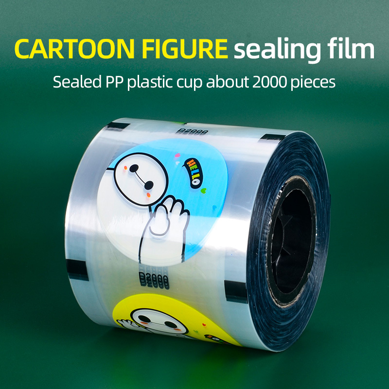 Film de scellage transparent pour figurines de dessins animés