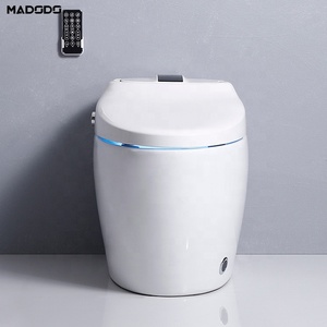 Dayan Sanitary Wares Modern Bathroom Ceramic WC Automatic <strong>Bidet</strong> One Piece Toilet Remote Control Floor Mounted Smart Installation - Product Image 4