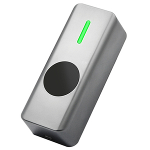Surface Mount Zinc Alloy Touchless <strong>Exit</strong> <strong>Button</strong> <strong>IR</strong> No Touch <strong>Exit</strong> Switch Infrared <strong>Exit</strong> <strong>Button</strong> for Access Control System - Product Image 1