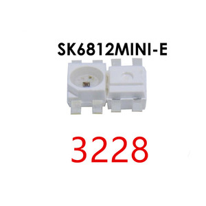 JSTRONIC DC5V 12MA WS2812B Addressable SK6812MINI-<strong>E</strong> 3228 <strong>RGB</strong> Reverse Mount 6028 SMD <strong>LED</strong> Chip