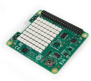 RASPBERRY-PI RASPBERRYPI-SENSEHAT Raspberry Pi Sense HAT mit Orientierung, Druck, Luft feuchtigkeit und Temperatur sensoren