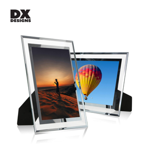 Lấp lánh nhân đôi <span class=keywords><strong>5x7</strong></span> 6x8 8x10 A4 kính khung ảnh long lanh Pha Lê Bạc khung ảnh cho đám cưới khung cho gia đình bên - Product Image 4