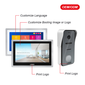 Sistema de videoportero TCP/IP con cámara a color Kit de timbre Conectividad de aplicación Smart Tuya para uso en apartamentos - Product Image 6