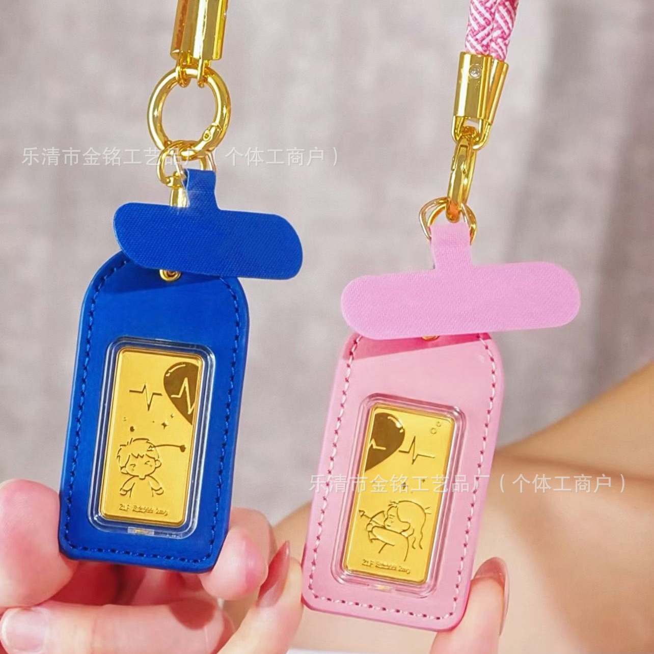 Colgante individual en forma de corazón para parejas