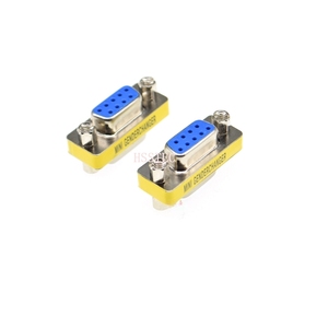 ตัวเชื่อมพอร์ตอนุกรมตัวเมีย9Pin DB9เป็นตัวเมียตัวเชื่อมต่อ D-Sub RS232 COM ช่องเสียบ9Pin อะแดปเตอร์เปลี่ยนเพศขนาดเล็ก9P - Product Image 1