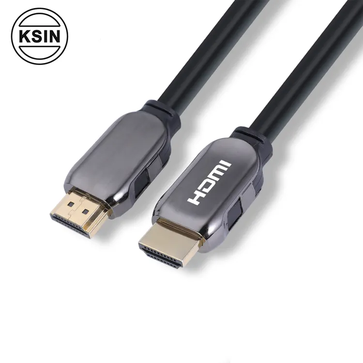 Werkseitig heißes 8k HDMI 2.1 Kabel sagen 48 Gbit/s Zink legierung Gehäuse kann Logo angepasst werden