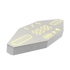 Factory Custom Quality 7-Segment-Digital-LED-Uhr-Anzeigetafel Langlebiges Weißlicht LED-Bildschirm paneele mit hoher Helligkeit - Product Image 1