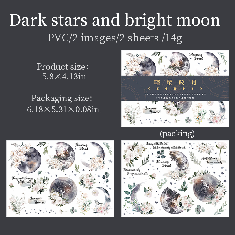 A Dark Star and Bright Moon