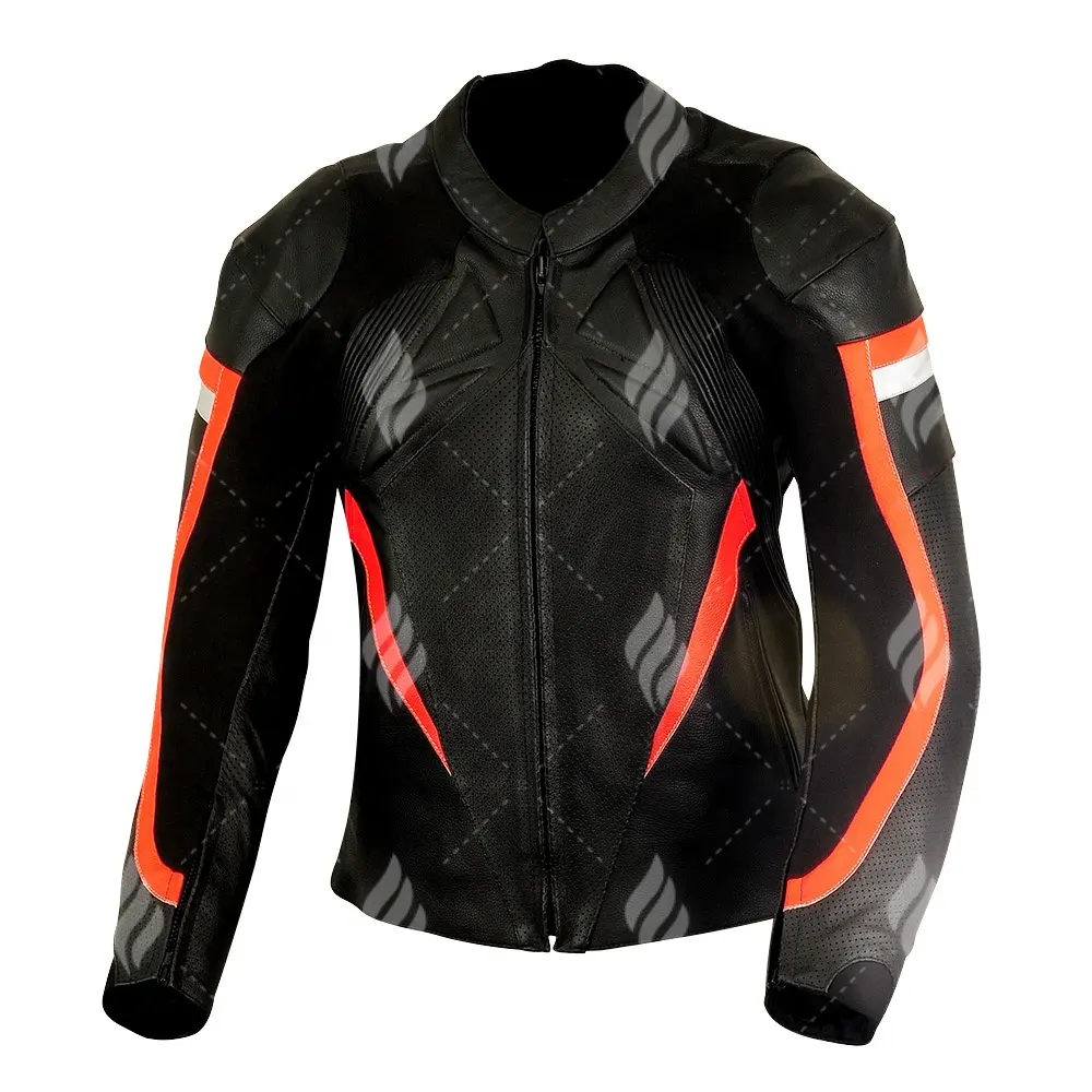 2022 moto Racing Personnaliser en cuir veste Sublimée Moto vêtements de Plein Air veste en cuir