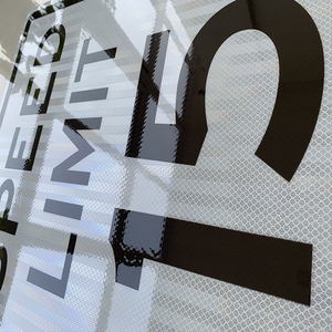 Securun giới hạn tốc độ 25 dấu hiệu-Dấu hiệu đường bắt mắt với tấm phản chiếu lăng trụ cường độ cao 3M cho tầm nhìn tối đa - Product Image 3