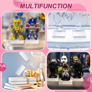 Tùy chỉnh trong suốt <span class=keywords><strong>Acrylic</strong></span> vuông đánh bóng hiển thị khối rắn 3x3x1 <span class=keywords><strong>Acrylic</strong></span> đồ trang sức bông tai vòng cổ hiển thị <span class=keywords><strong>Cube</strong></span> - Product Image 6