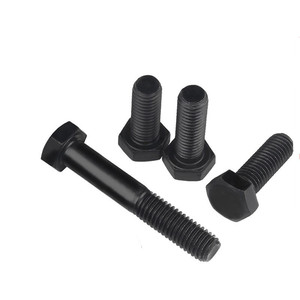 炭素鋼カスタム六角頭ねじm8m10 m12 ASTM A 325 UNC UNF構造用六角ボルトおよびナット - Product Image 3