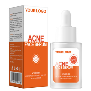 Hoa bí mật axit lactic loại bỏ mụn trứng cá và mụn nhọt sửa chữa huyết thanh mụn đầu đen loại bỏ giữ ẩm chăm sóc da mụn trứng cá mặt huyết thanh - Product Image 3