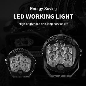 IP67ไฟ DC 10-30V 5นิ้ว50W แบบออฟโรดไฟสำหรับขับขี่แบบฟลัดไลท์โคมไฟสำหรับขับขี่แบบ LED สีอำพันสีเหลือง - Product Image 5