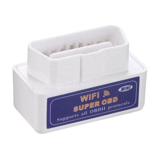 Mejorado para el programa ARM V1.5 Elm327 Wifi OBD Herramienta de diagnóstico automático OBD2 Wifi Escáner Lector de código