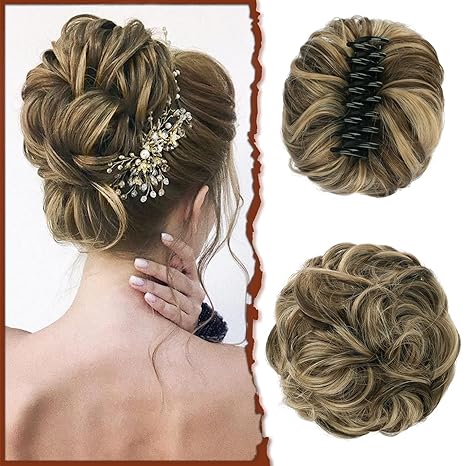 Brunette mixte blond cendré
