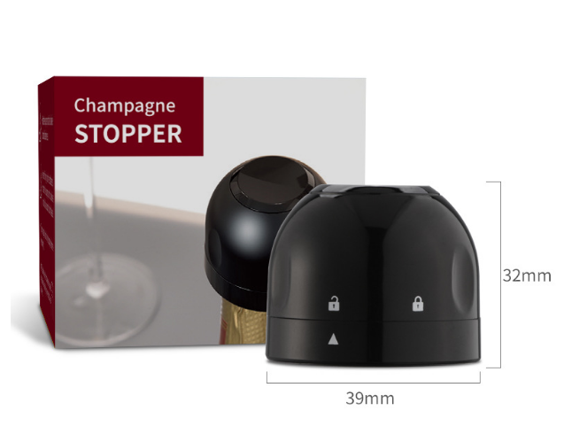 Black-Champagne Stopper