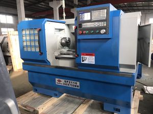 Sumore-máquina de torno CNC SP2116/CK6136/CK6140, con cama plana horizontal y oscilante, para trabajos metalúrgicos, hecho en china, 360/400 - Product Image 3