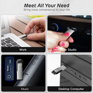 แฟลชไดรฟ์ขนาดเล็ก Usb 3.0 2.0โลโก้ที่กำหนดเอง,เพนไดรฟ์โลหะ1Tb 2Tb ไดรฟ์ปากกากันน้ำ64Gb 2Gb 4Gb 32Gb 16Gb 8Gb Usb 3.0 - Product Image 6
