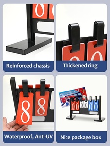 Bóng Chày quần vợt Bóng Rổ Bóng chuyền lật Bảng điểm số lên đến 99 điểm thủ môn trong nhà thể thao ngoài trời di động Thời gian trò chơi - Product Image 5