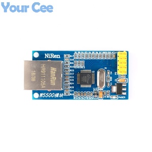 W5500 Ethernet-Netzwerk modul Hardware TCP IP-Protokoll SPI-Schnitts telle 51 STM32 Mikrocontroller-Programm über W5100
