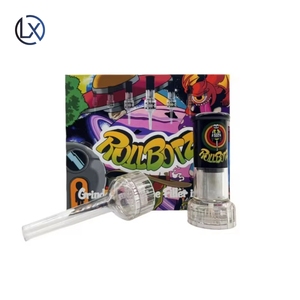 电动手动卷纸机新型塑料锥形药草研磨机手动卷纸机，带过滤工具盒装 - Product Image 2