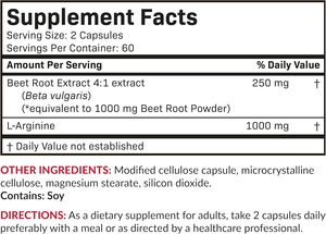 Khỏe mạnh huyết áp hỗ trợ bổ sung cho Tim & lưu thông hỗ trợ, củ cải đường gốc viên nang - Product Image 5