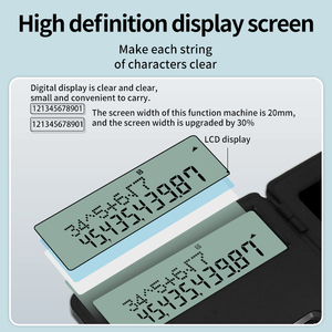 Calcolatrice scientifica a 12 cifre con tavoletta di scrittura Lcd con Display LCD calcolatrice Touch Clear Notebook - Product Image 6