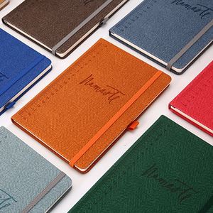 Custom A5 Leather <strong>Notebook</strong> <strong>With</strong> <strong>Elastic</strong> Band 2023 Leather Diary Paper <strong>Notebook</strong> Personalized <strong>Notebook</strong>/ - Product Image 6