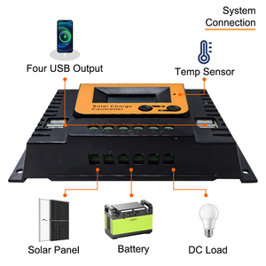 Fortschritt licher Solar laderegler mit USB-Ausgang zum Aufladen mehrerer Geräte - Product Image 5