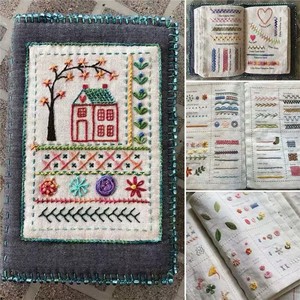 Venta al por mayor DIY bordado costura libro conjunto con 106 puntadas-Kit completo de costura e instrucciones paso a paso - Product Image 1