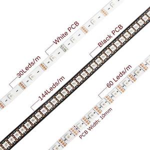แถบไฟ LED APA102 5V 5050 RGB พิกเซลข้อมูลที่อยู่ได้และนาฬิกาแยกออกเป็น30/60/144 LEDs/M ไฟสมาร์ท1M/2M/4M/5M - Product Image 3