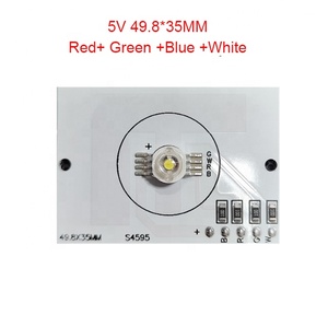 Placa de circuito de panel táctil RGBW LED DIY, módulo rectangular recargable por USB, cuentas de lámpara con mando a distancia para luces nocturnas de mesa