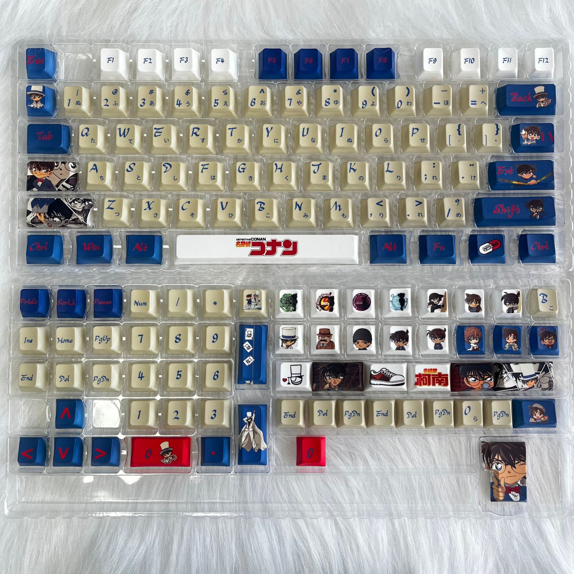 Detective conan theme keycap-original factory-english-japanese