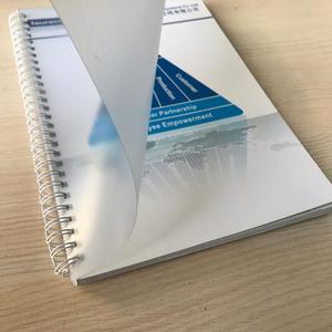 定制A5皮革精装纸笔记本练习本，带印刷徽标纸日记本，用于商务供应和礼品促销 - Product Image 4