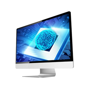 24 "コアオールインワンPC Intel I5 5200uモノブロックComputadora 8GB RAM 256GB SSD OEM AIOコンピュータUPSバッテリー付き1台のPC
