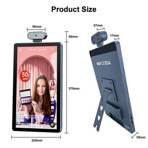 Không dây được xây dựng trong pin thiết kế đa máy ảnh livestream trong nhà và ngoài trời livestreaming công cụ cho thương mại điện tử - Product Image 6